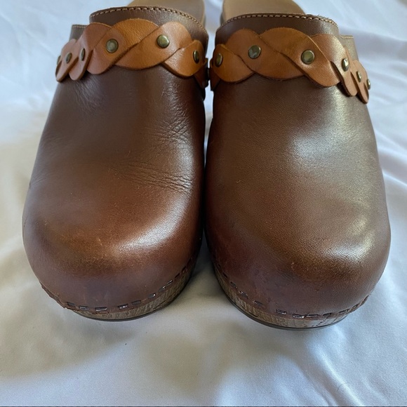 Dansko Rach Leather Clog Brown 39 - Picture 7 of 14